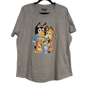Bluey Family Graphic Tee NWT